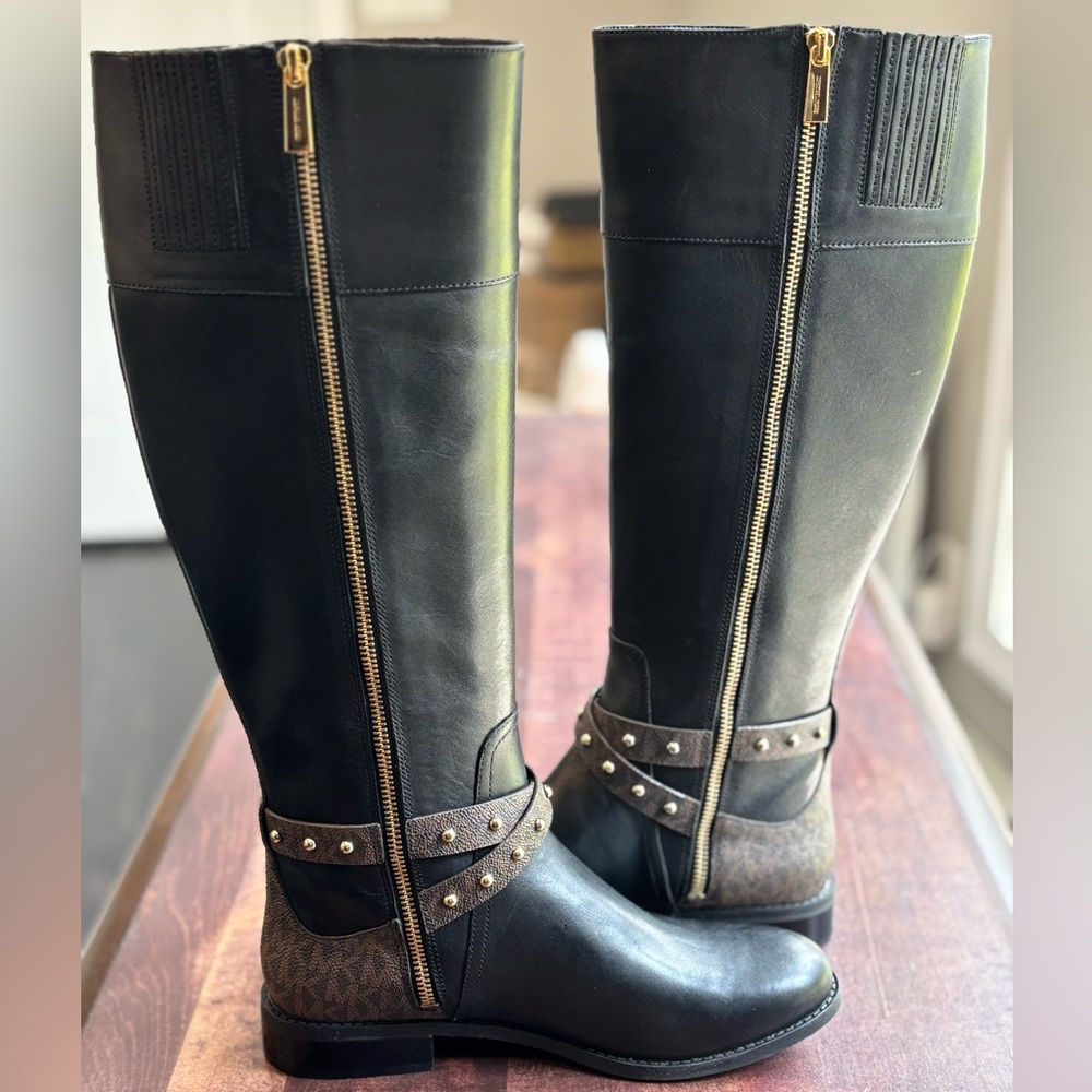 MICHAEL KORS - Kincaid Riding Boot - Picture 4 of 15